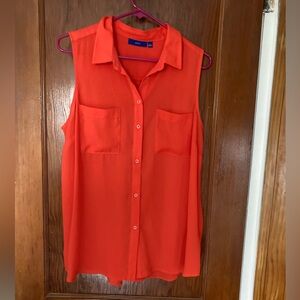 Sleeveless Apt. 9 Orange Top ✨🧡✨🧡✨